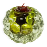 Space Age candle holder, plastic, United Kingdom, 1970s