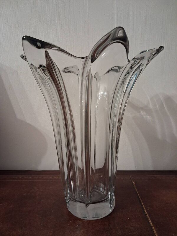 Grand vase cristal Art Vannes