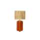 Lamp Charlotte Corail Raphia - Cosin Paris