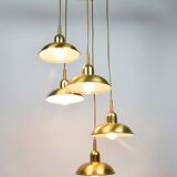 Lampe cascade, années 1980