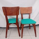 One-piece chairs
