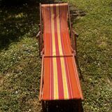 Old deckchair
