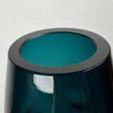 Mid-century German glass vase by Karl Friedrich Glas, 1960s.