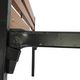 Vintage scandinavian bed daybed by Dico Holland 1960s teak metal