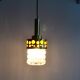 Suspension Raak gold orange 1970s pop