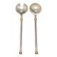 Zinc salad servers