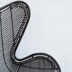 Fauteuil Egg rotin