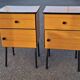 Pair of vintage bedside tables