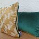Set of 2 cushions "velvet" 40x40cm / 50x30cm