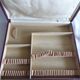 Orbrille JB silver metal cutlery set 37 pieces