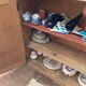 Trade furniture 2 doors patinated