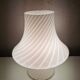 Lampe champignon Murano blanc, Gambaro e Poggi pour Vetri, 1970