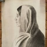 Academic drawing dated November 1910
