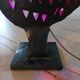 Wrought iron table lamp/rooster