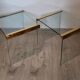 Paire de tables basses de Leon Rosen pour Pace Collection 1970
