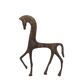 Etruscan Greek horse paperweight in bronze, 1950s