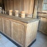 Large antique sideboard with 12 drawers