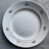 Plat de service doré