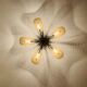 Golden Italian Flush Lamp