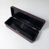 Antique orientalist art nouveau lacquered wooden box