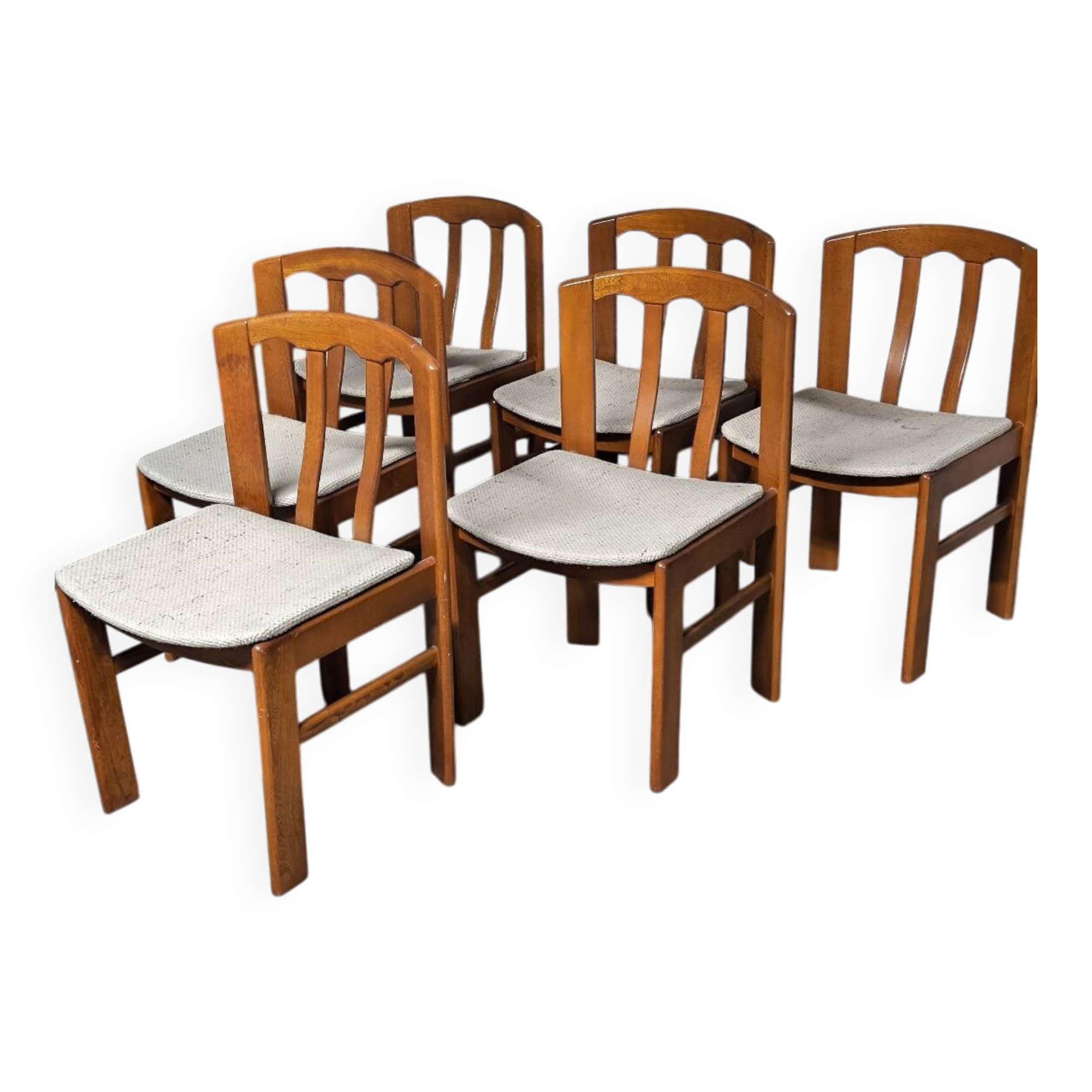 Vintage Baumann elm chairs