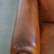 Sheepskin Leather Art Deco Style Design Armchair