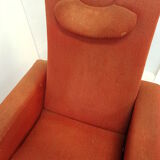 Chair with footrest of the 1950s