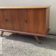 Buffet bas enfilade vintage pieds compas année 50 60