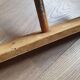 Patère 4 branches en bois tourné vintage