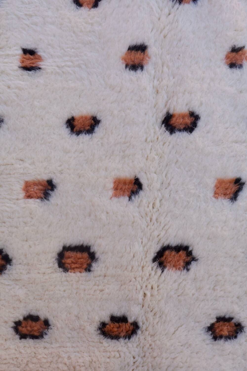 Tapis berbère léopard fait-main
