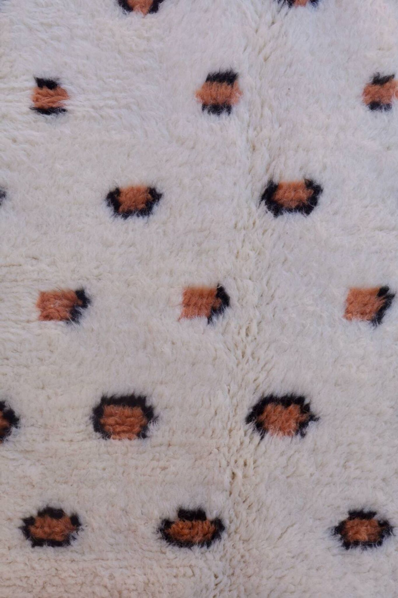 Tapis berbère léopard fait-main