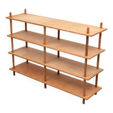 Midcentury Dutch design 'Stokkenkast' wall unit by Willem Lutjens 1950s Hol