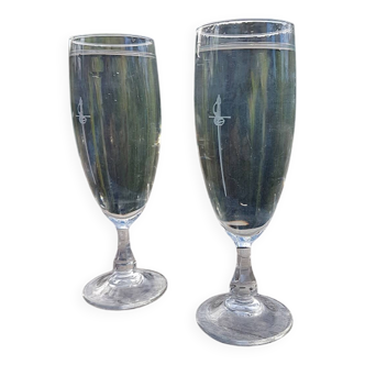 2 Flutes Pousse Rapiere 10 cl