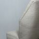 Danish Lounge Chair in silk upholstery 1940s