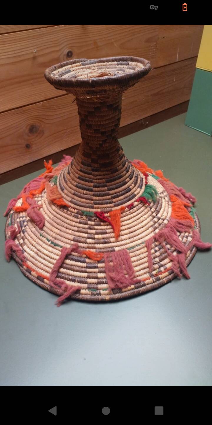 Chapeau de cérémonie berbère touareg Sahara