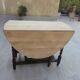 Oak folding table