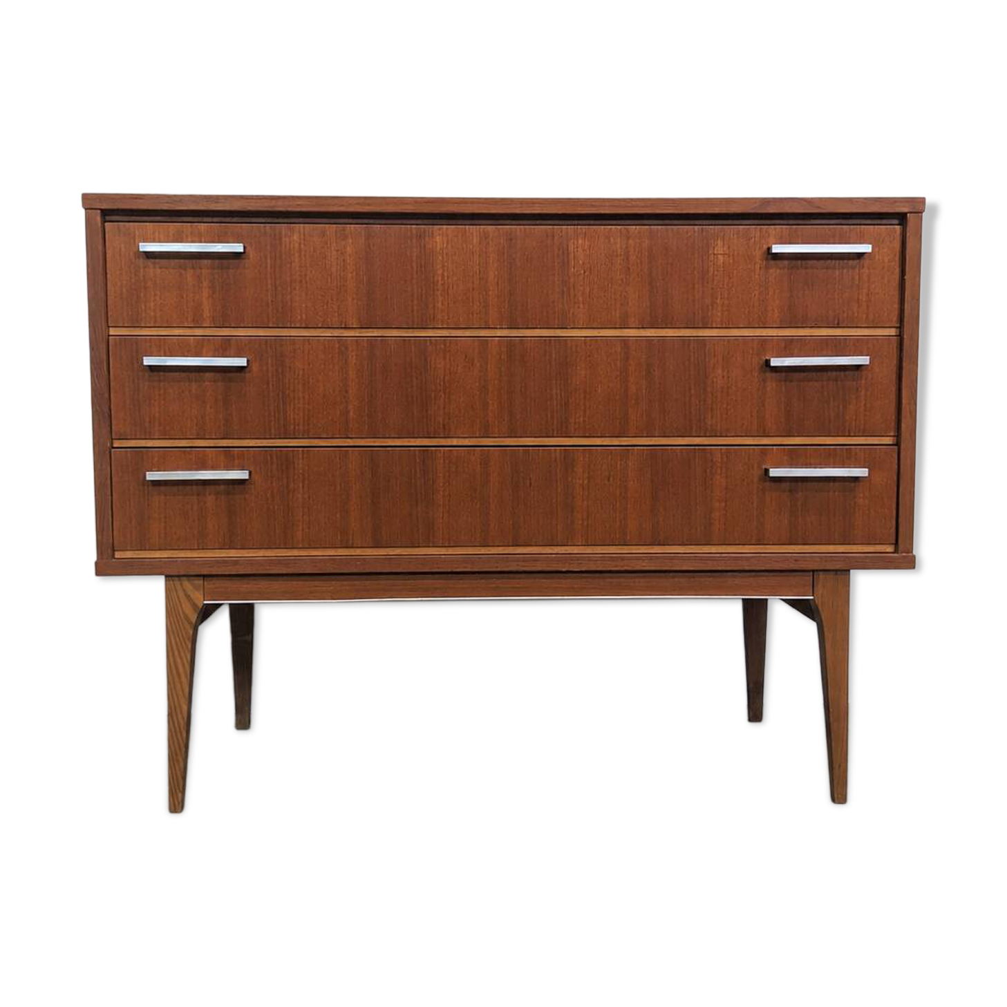 Mid-Century Modern teak chest of drawers