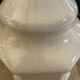 Vintage cracked ceramic lamp