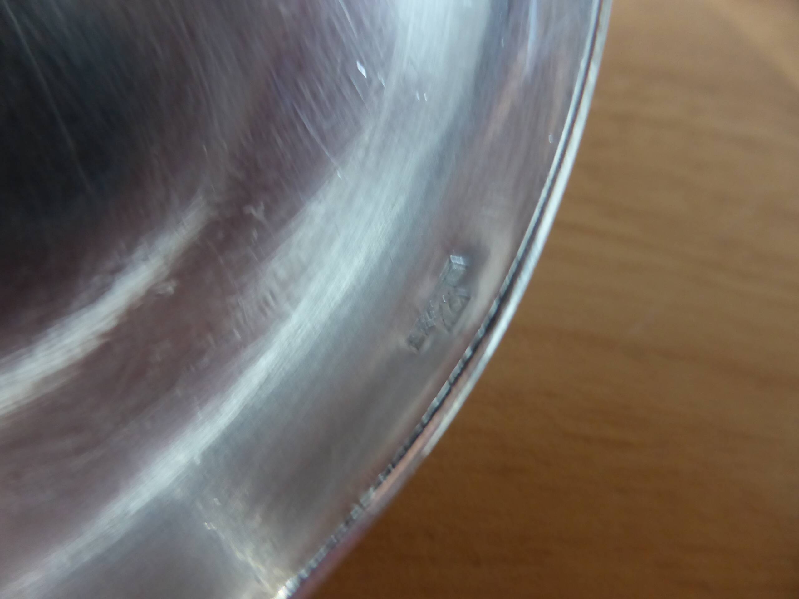 1 vintage silver-plated metal ladle, Ercuis 240549