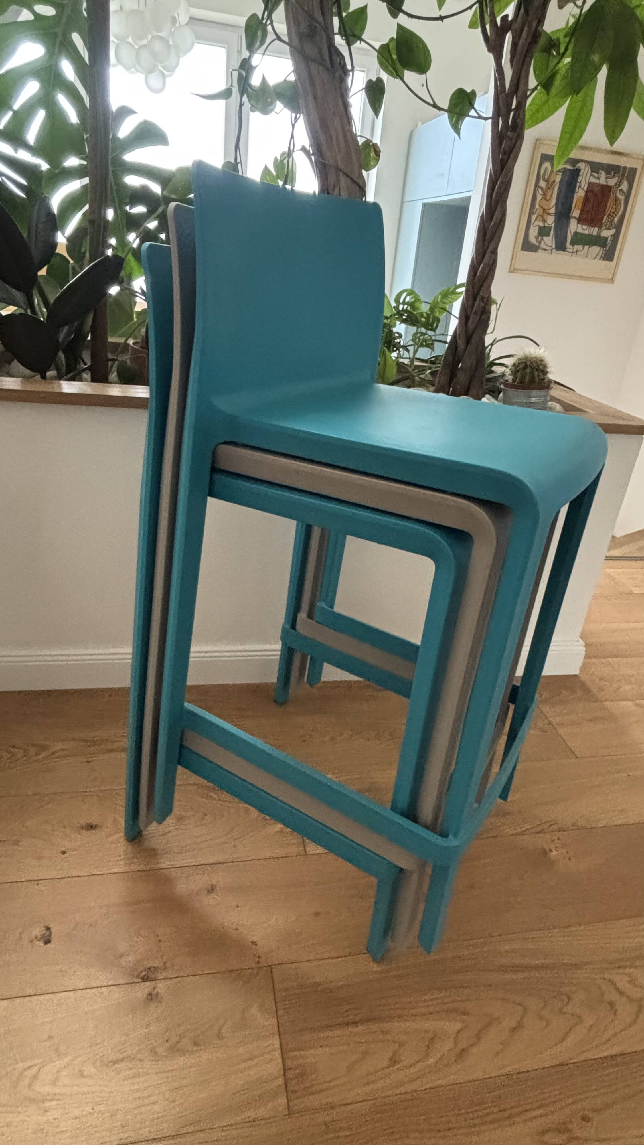 Three volt stools from pedrali.