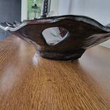 1960s ceramic empty pocket bowl from Le Poët Laval, Quincy.