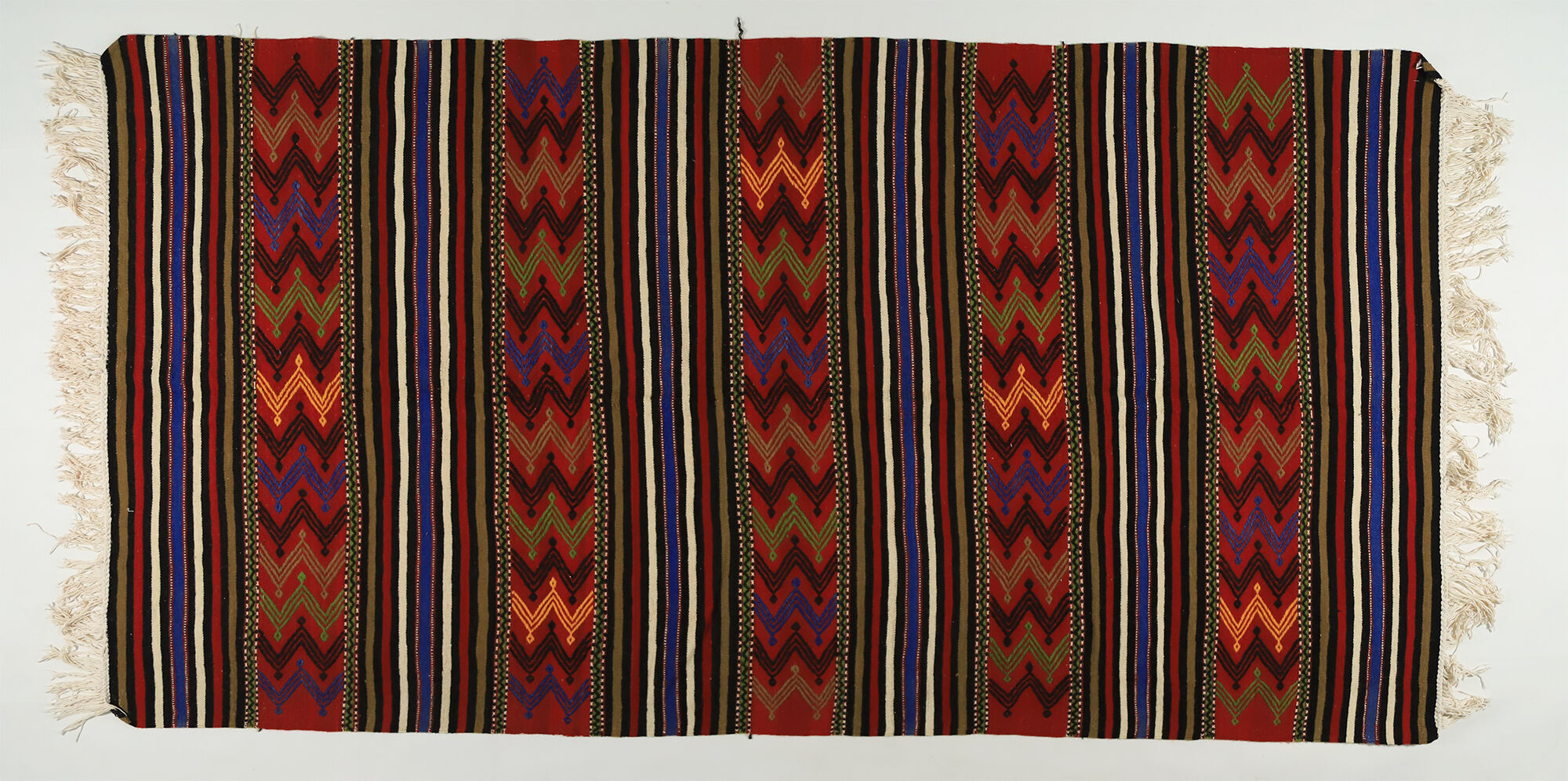 Tapis kilim anatolien fait à la main 286 cm x 148 cm