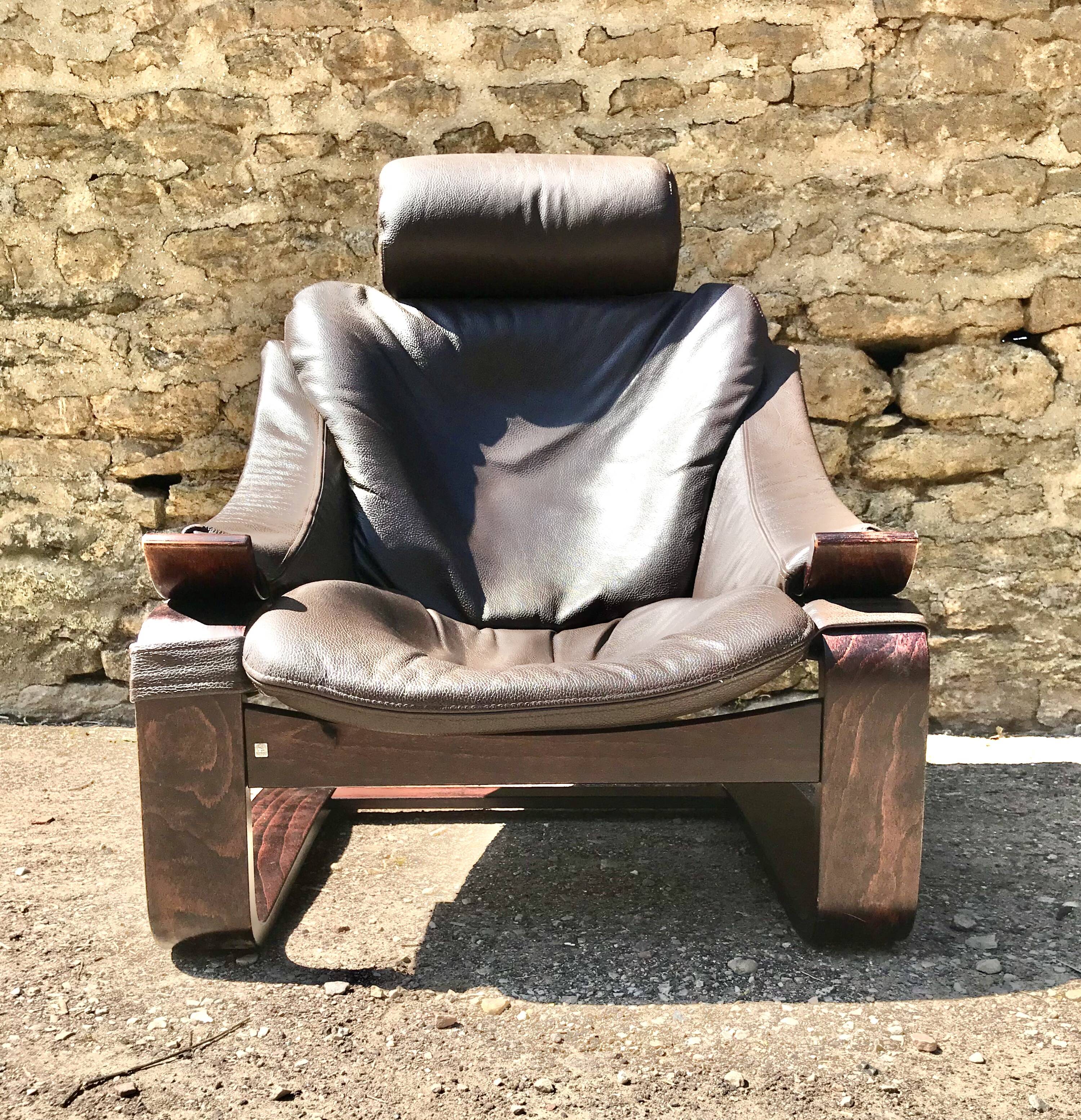 Pair of Ake Fribyter armchairs for Nelo 70s