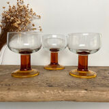 6 vintage luminarc france cups