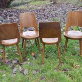 4 Chairs Baumann model Mondor 60s