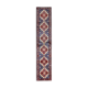 Persian handwoven wool runner rug 87x380cm
