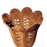 Natural rope basket 1970s