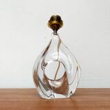 French glass table lamp from the mid-century by Daum, 1960s.