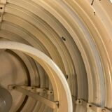 Kazuo Motozawa, Large Suspension "Saturn", Circa 1972, Metal Lamp