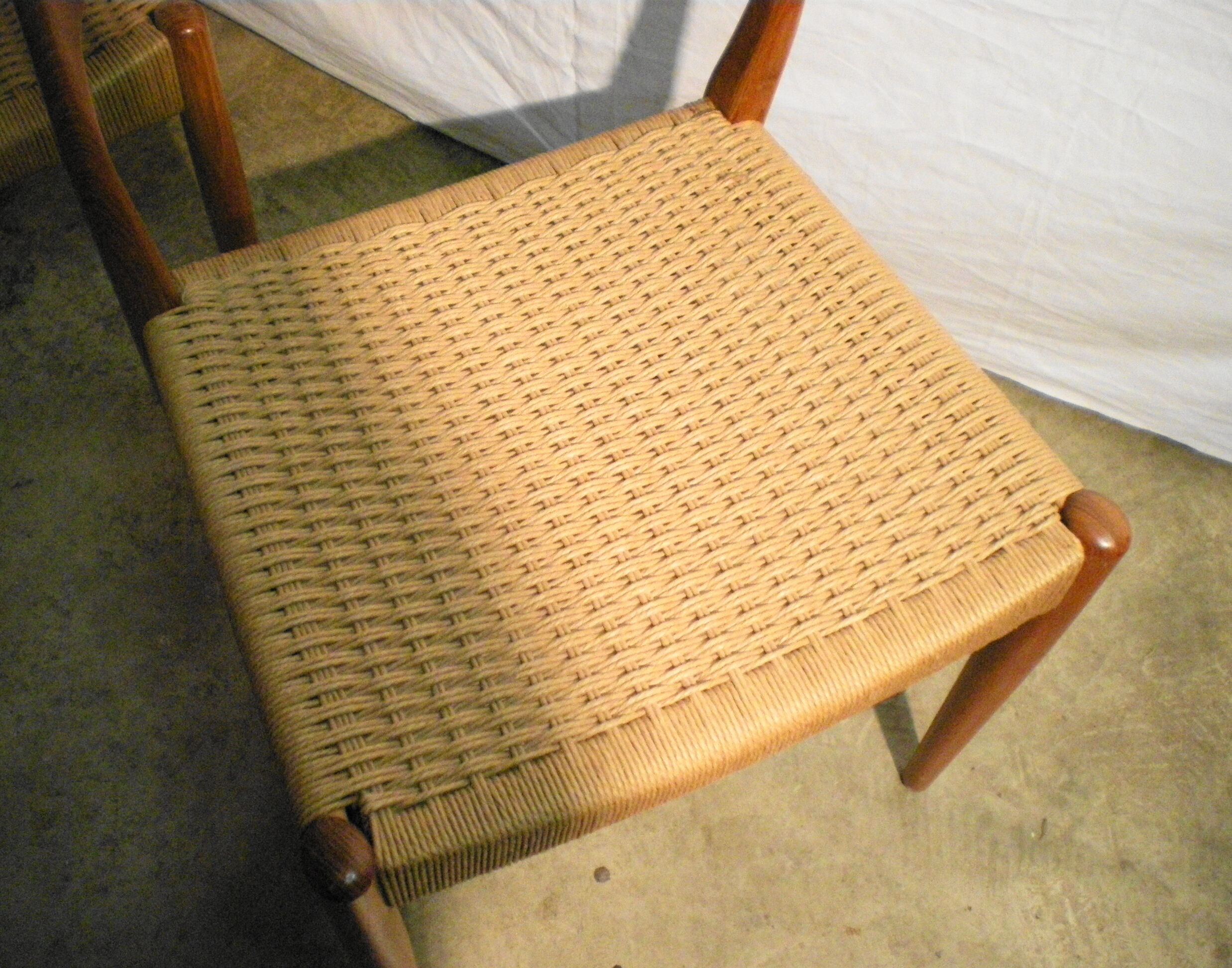 Pair of Danish chairs by Niels Otto Moller from the 60s